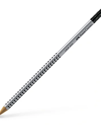 Faber-Castell Grip 2001 Blyant med Viskelæder – Grå Tilbud!