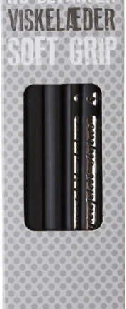 Komfortabel sort stylus blyant med blødt greb til kreativitet!