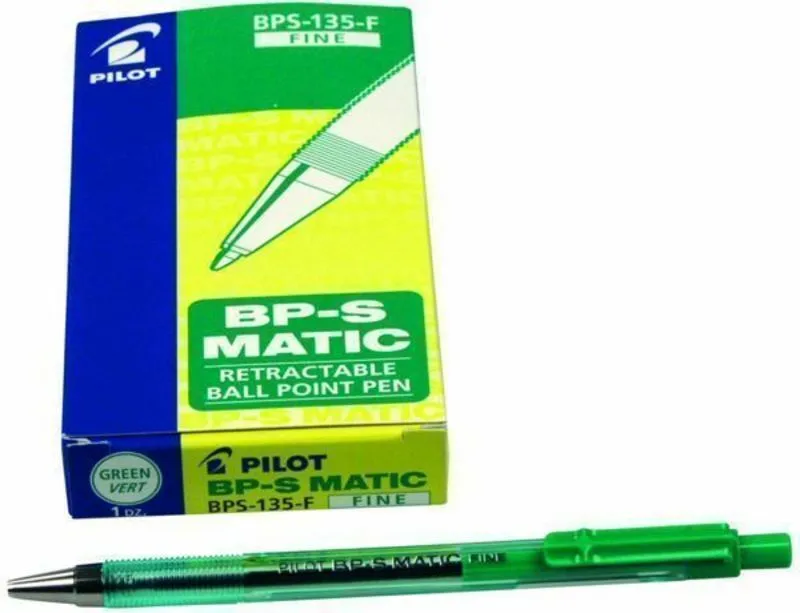 Elegant Grøn Pilot Kuglepen – Skriveoplevelse i særklasse