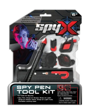 Spy X 6-i-1 Spionudstyr – Hemmelige værktøjer til unge agenter