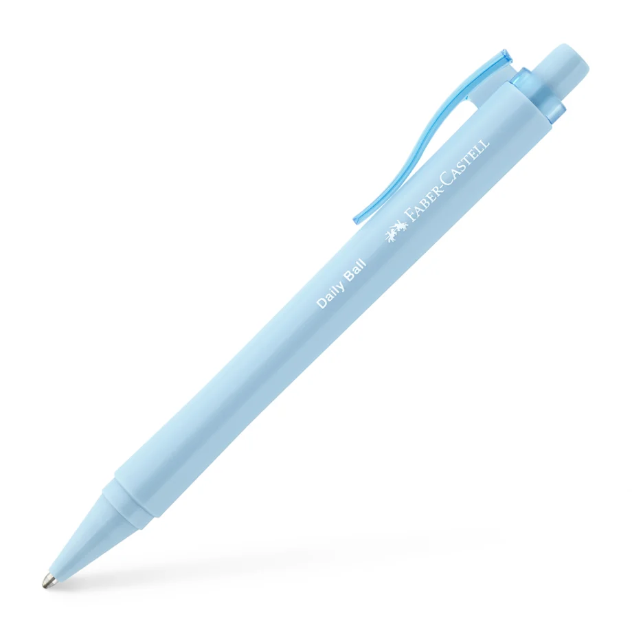 Faber-Castell Daily Ball Kuglepen – Elegant Himmelblå