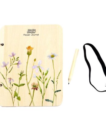 Beige Mamamemo Blyant med Blomster - Fantastisk Tilbud!