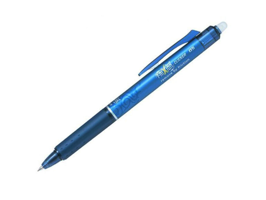 Pilot FriXion Clicker Kuglepen - Blåsort 12 stk. Tilbud!
