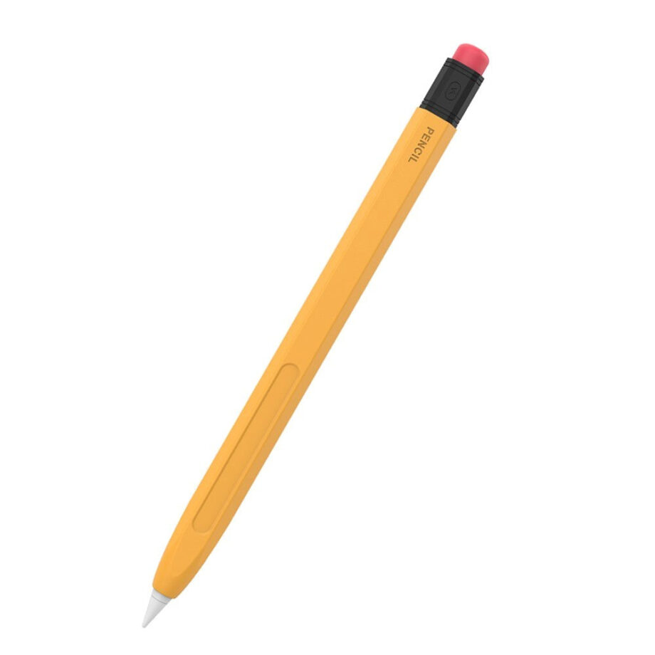 Elegant Silikone Cover til Apple Pencil 1 – Orange Beskyttelse