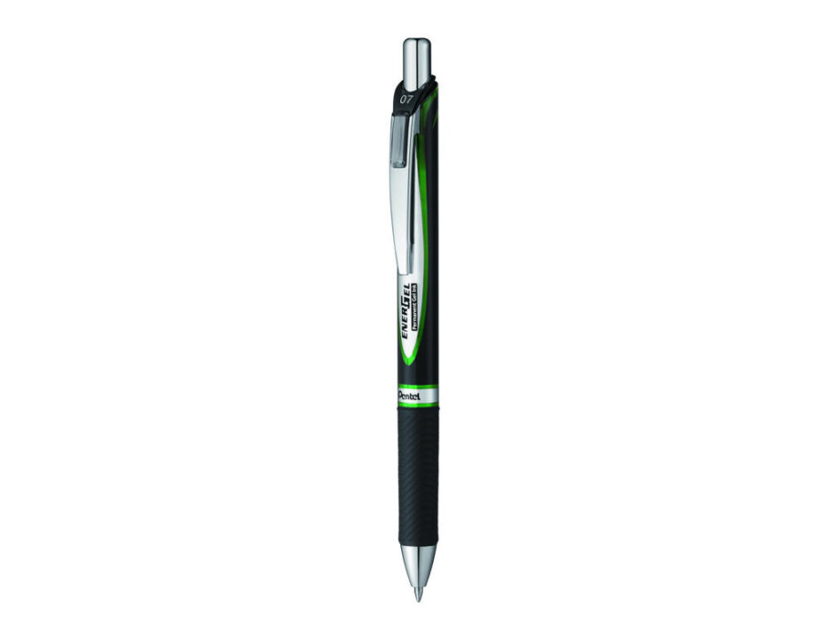 Grøn Pentel Energel BLP77 Rollerpen – Ideel til Skrivning