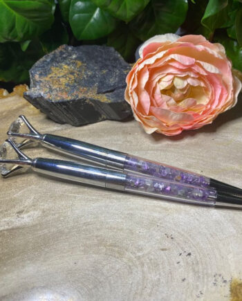 Krystal Kuglepen Blank Sølv - Pencil