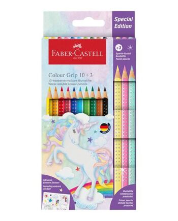 Faber Castell Colour Grip Farvet Blyant Enhjørning Stykker Pakke Med - Faber-castell Pencil  - 4005402015429