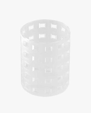 Transparent Kuglepenne Holder 9cm 9cm 2cm Alba - Indomit Pencil  - 4941860092506